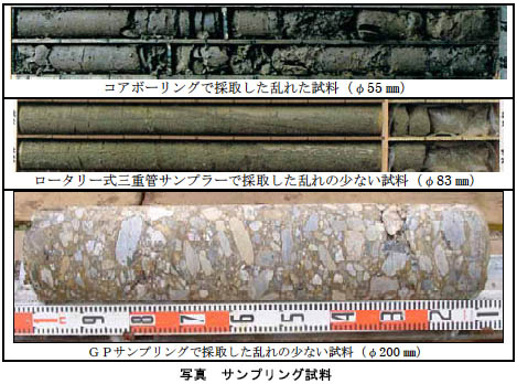 サンプリング試料の写真