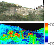 図2　赤外線差画像法の解析例